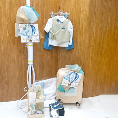 Ολοκληρωμένο πακέτο βάπτισης Guy Laroche “αερόστατο” 260€