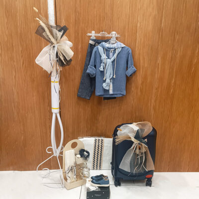 Ολοκληρωμένο πακέτο βάπτισης Guy Laroche “boho” 250€